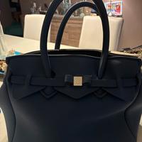Borsa my bag colore blu jeans