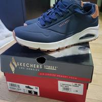 Sneakers Skeckers Uno Navy Blue - Tg. 42