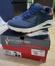 Sneakers Skeckers Uno Navy Blue - Tg. 42