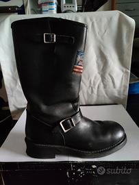 Stivali Avirex USA in pelle n.45