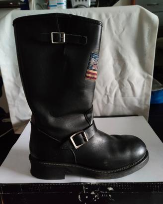 Stivali Avirex USA in pelle n.45