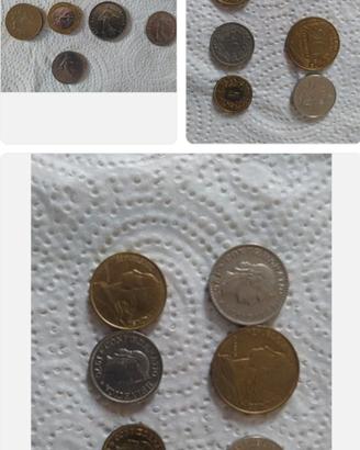 monete francesi pre euro di vario taglio