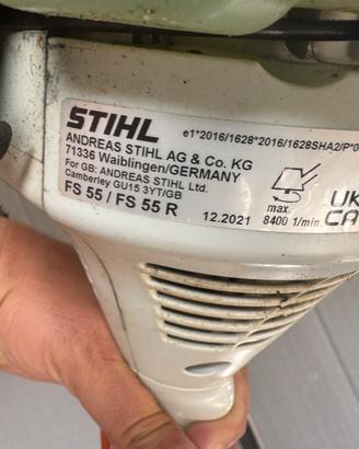 Decespugliatore sthil fs55