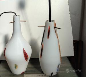 lampade sospensione modernariato 