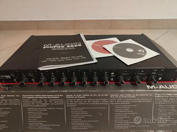 Scheda interfaccia audio M-Audio Profire 2626