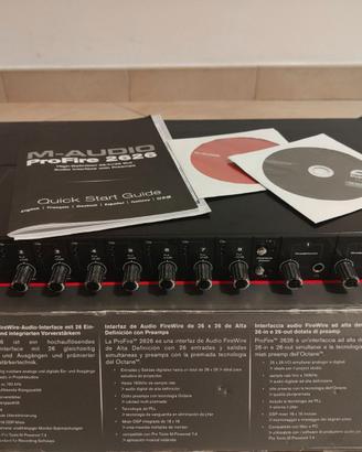 Scheda interfaccia audio M-Audio Profire 2626