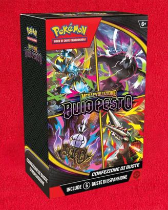 Pokémon Megaevoluzione - Bundle Buio Pesto 6 buste