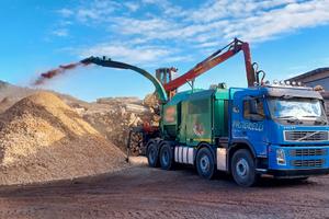 Cippatore jenz 1000 volvo fm 440