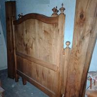 letti in legno di rovere