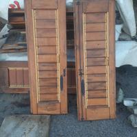 scuri in legno di larice 