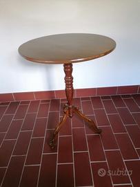 Tavolino legno massiccio primi '900