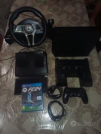 PlayStation 4 e accessori.