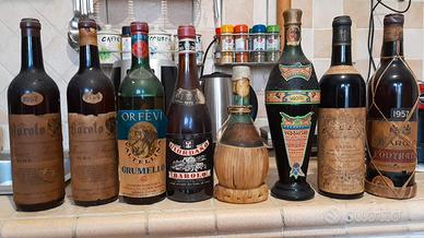 Vini da collezione 42 bottiglie