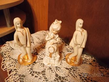 figure in porcellana e ceramica 