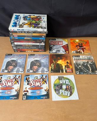 Lotto 22 giochi pc