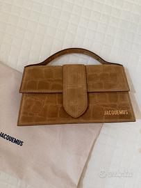 Borsa Jacquemus Le Bambino Mini scamosciata
