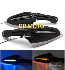 paramani moto universale carbonio luci protezione