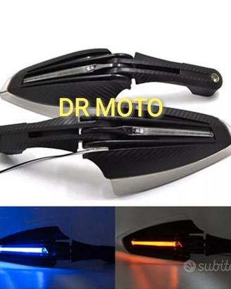 paramani moto universale carbonio luci protezione