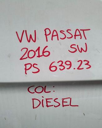 VW PASSAT 2016 SW - 639.23 RICAMBI USATI
