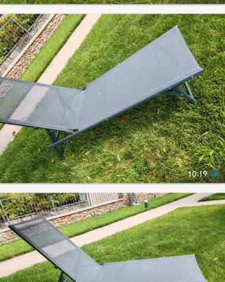 lettini due   per giardino nuove 