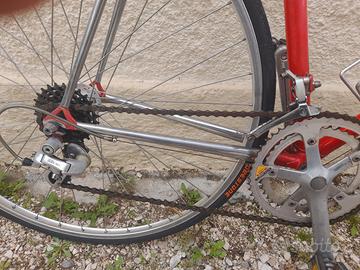 Bici corsa vintage telaio columbus spezzotto