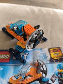 Lego City 60190 motoslitta artica 