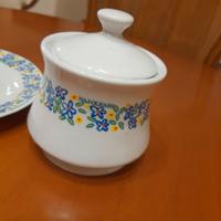 Zuccheriera e piattino sottotazza della Naj Oleari