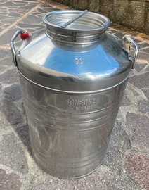Fusto per olio bidone in acciaio 50 litri