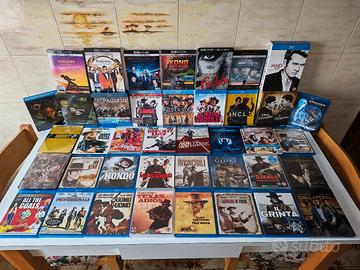 Lotto film in blu ray e Ultra Hd4k