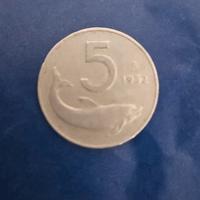 moneta da 5 lire