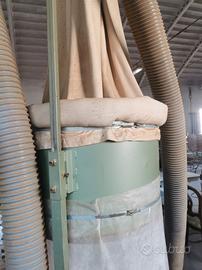 aspiratore legno 380 due sacchi