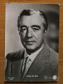 CARTOLINA VITTORIO DE SICA