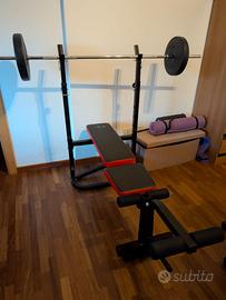 Panca multifunzione pieghevole