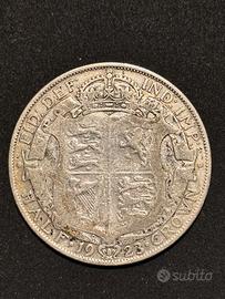 Moneta da mezza corona Regno Unito