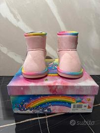 Stivaletti bambina Unicorn rosa tg 28