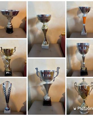 Coppe e trofei per premiazioni sportive