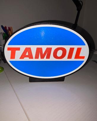 lightbox LED 3D TAMOIL – Lampada da Tavolo
