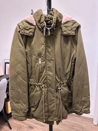 Parka donna / ragazza verde scuro