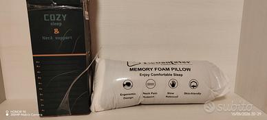 Cuscino In Memory Foam Nuovo collo e spalle 