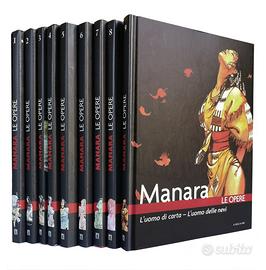 MANARA LE OPERE fumetti 5 volumi