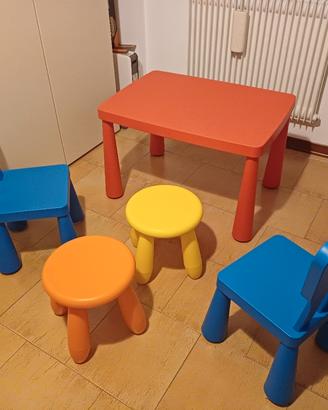 tavolino bambini