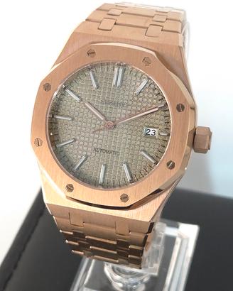 orologio automatico  colore oro rosa cassa da 42 m