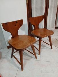 2 sedie design  vintage 