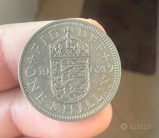 Moneta One Shilling 1962 - Regina Elisabetta II