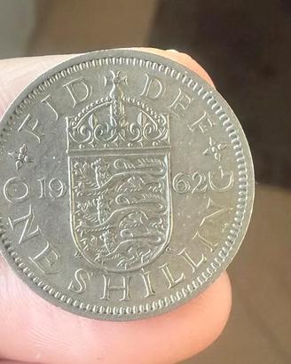 Moneta One Shilling 1962 - Regina Elisabetta II