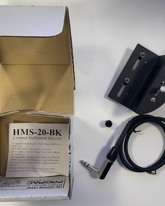 Crumar HMS-20-BK Half Moon Rotary Switch