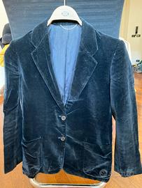 Giacca in velluto liscio