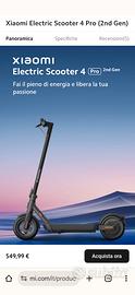 Xiaomi Electric Scooter 4 Pro, seconda generazione