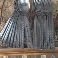 set posate 24pz acciaio inox