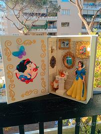 Libro arredo tridimensionale Biancaneve Disney